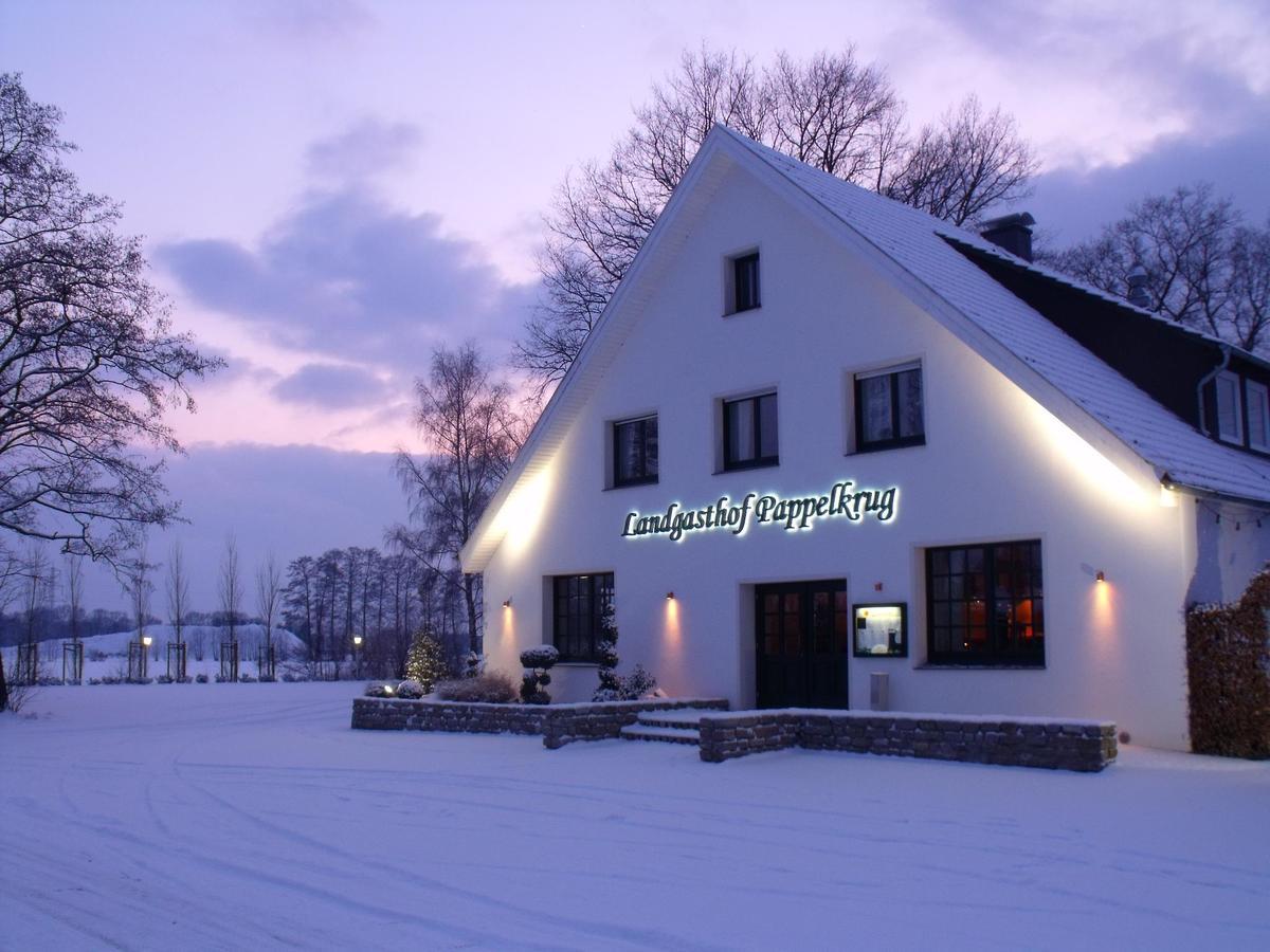 Landgasthof Pappelkrug Halle  Ngoại thất bức ảnh